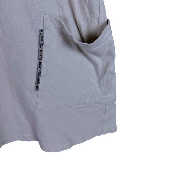 Men's Kapital Japan Asymmetrical Pocket Natural Cotton Logo T-Shirt - S - Picture 3 of 8